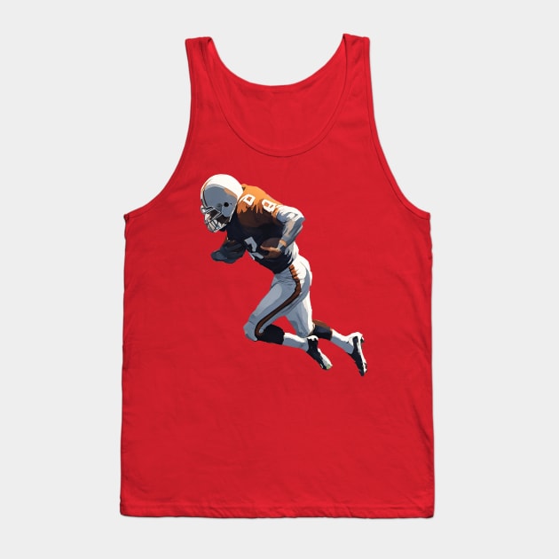 Gridiron Football Player Tank Top by ArtShare